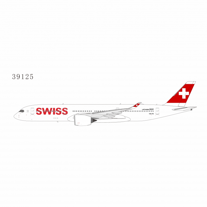 1:400 Swiss A350-900