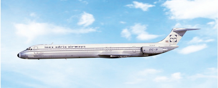 1:400 Inex Adria MD-81 （Pre ...