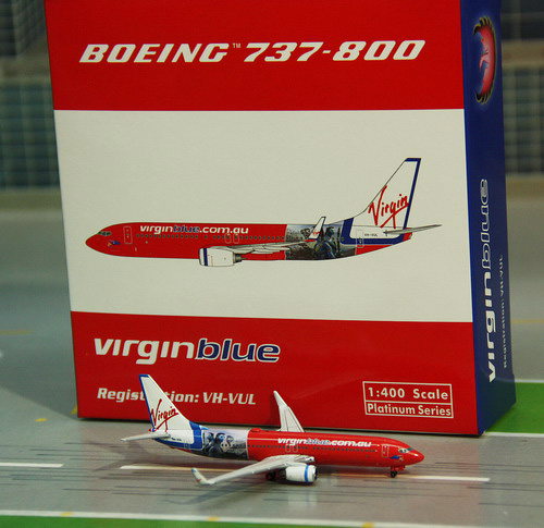 1:400 Virgin Blue B737-800