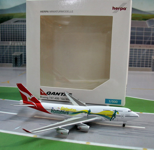 1:500 Qantas B747-400