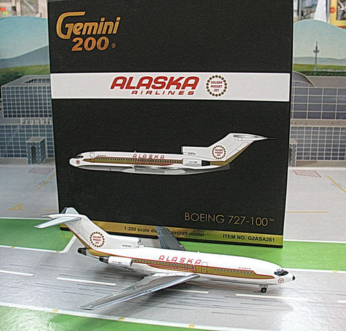 1:200 Alaska Airlines B727- ...