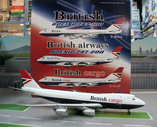1:200 British Airways B747- ...