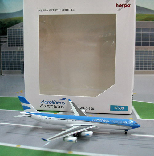 1:500 Argentinas A340-300