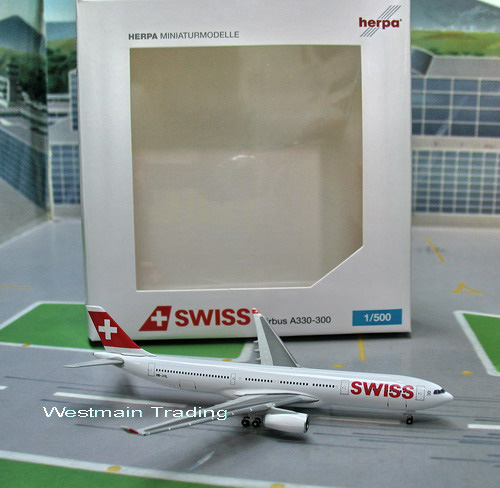 1:500 Swiss A330-300