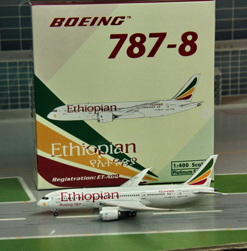 1:400 Ethiopian B787-8
