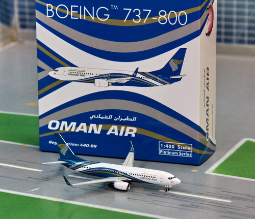 1:400 Oman Air B737-800