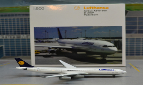 1:500 Lufthansa A340-300
