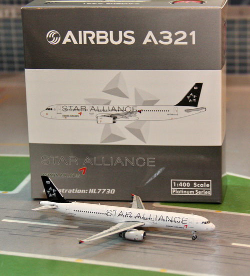 1:400 Asiana Airlines A321