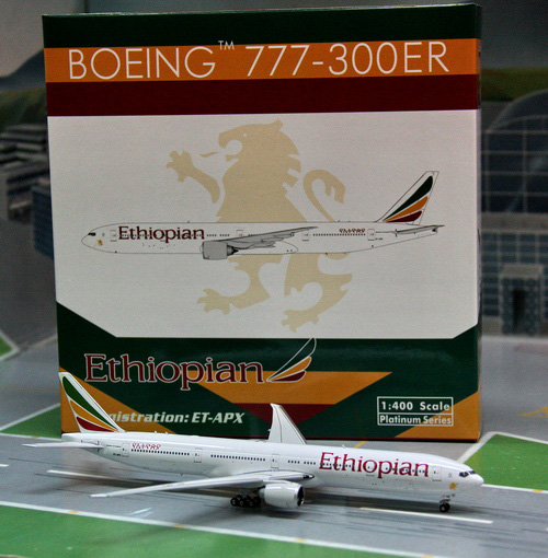 1:400 Ethiopian B777-300ER