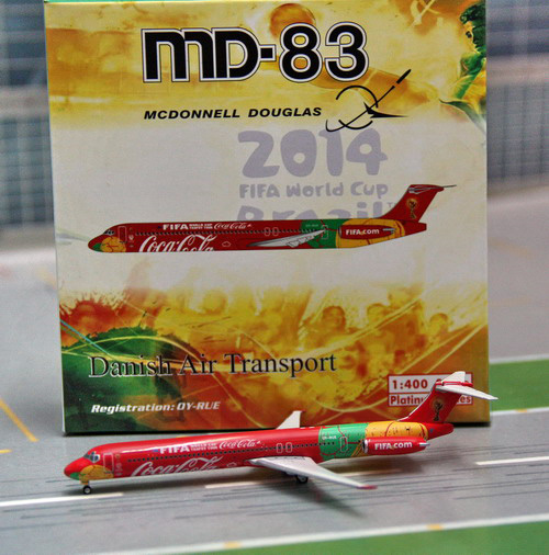1:400 Danish Air MD-83