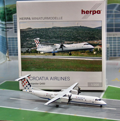 1:200 Croatia Airlines Q400