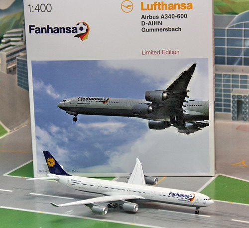 1:400 Lufthansa A340-600