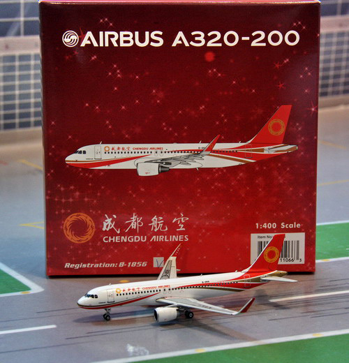 1:400 Chengdu Airlines A320 ...