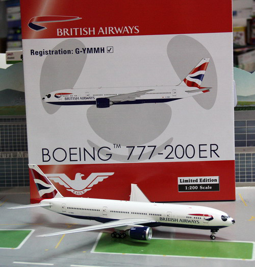 1:200 British Airways B777- ...