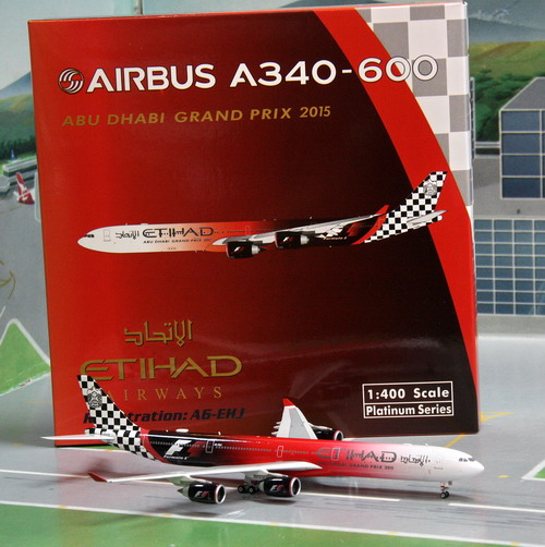 1:400 Etihad Airways A340-6 ...