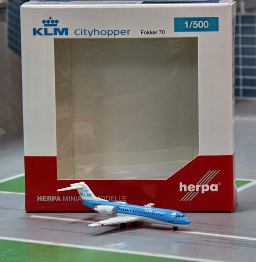 1:500 KLM Fokker 70