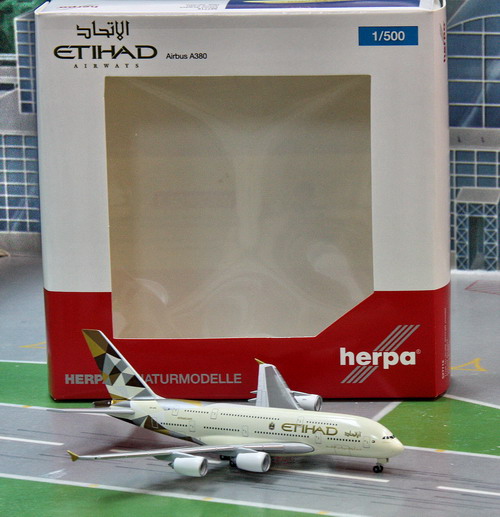 1:500 Etihad Airways A380