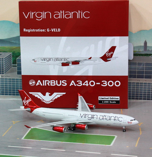 1:200 Virgin Atlantic A340- ...