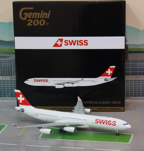 1:200 Swiss A340-300