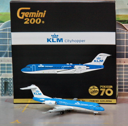 1:200 KLM Fokker 70