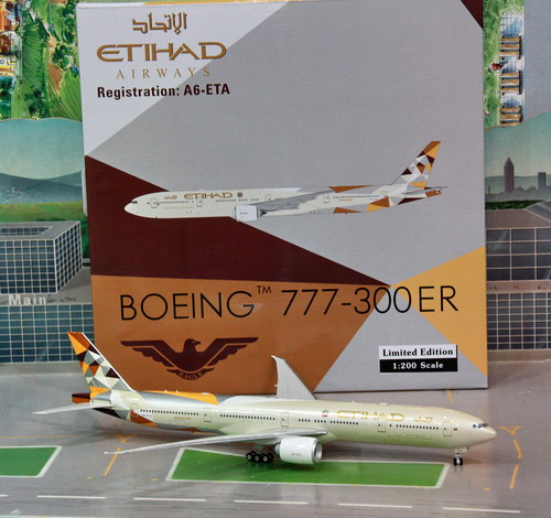 1:200 Etihad Airways B777-3 ...