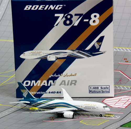 1:400 Oman Air B787-8