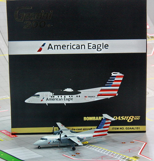 1:200 American Eagle Dash-8