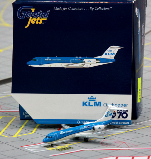 1:400 KLM Fokker 70