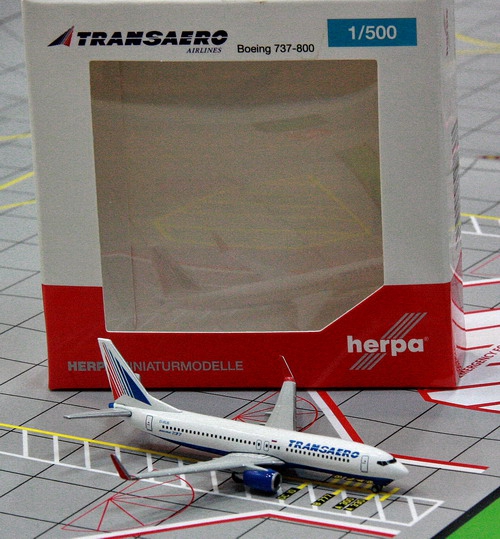 1:500 Transaero B737-800