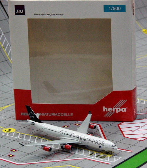 1:500 Scandinavian A340-300