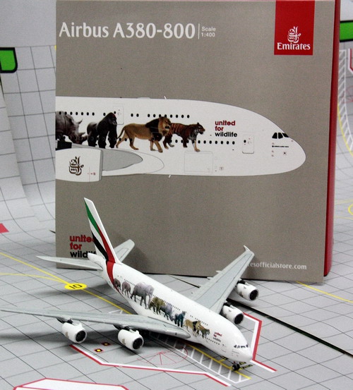 1:400 Emirates A380