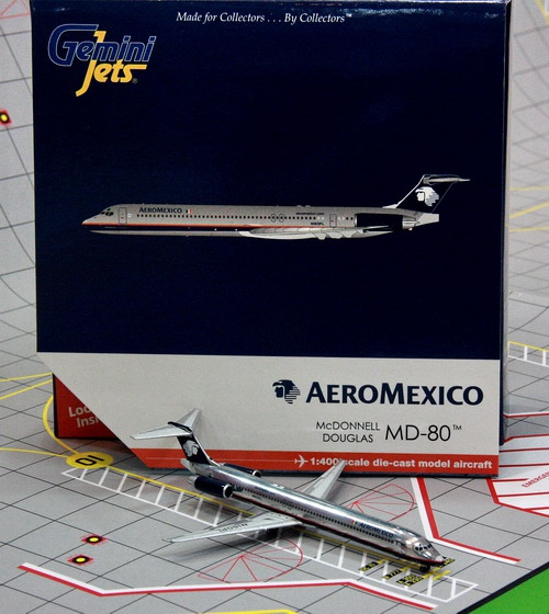 1:400 AeroMexico MD-80