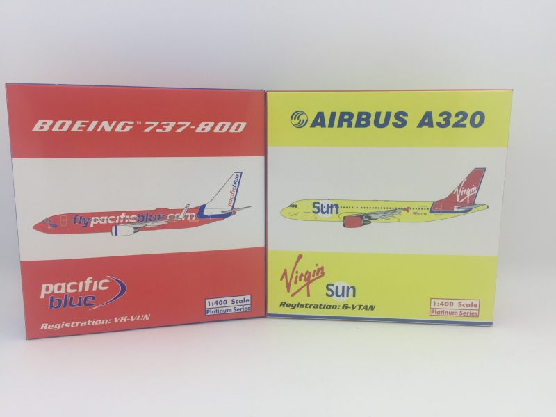 1:400 Virgin Sun A320 & Vir ...