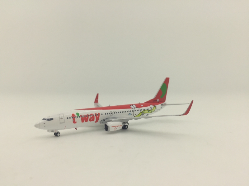 1:400 T'Way B737-800(Tr ...