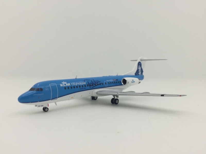 1:200 KLM Cityhopper Fokker ...