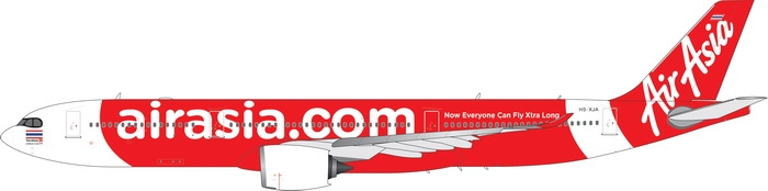 1:400 Air asia X Thailand A ...