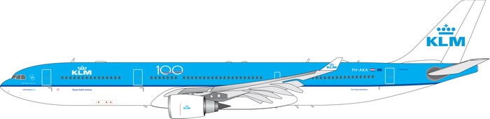 1:400 KLM A330-300 100 Year ...