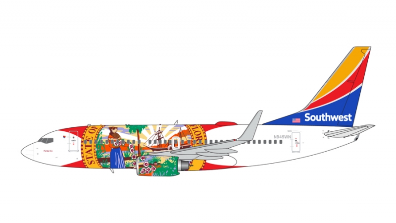 1:400 Southwest Airlines B7 ...