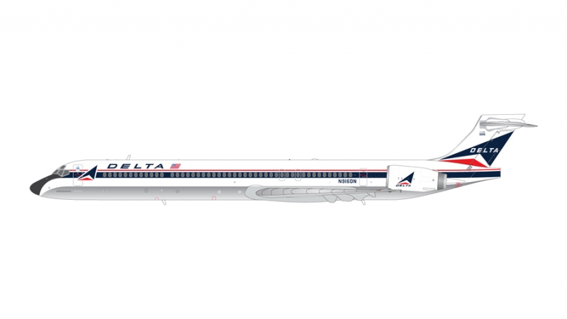 1:200 Delta Airlines MD-90- ...