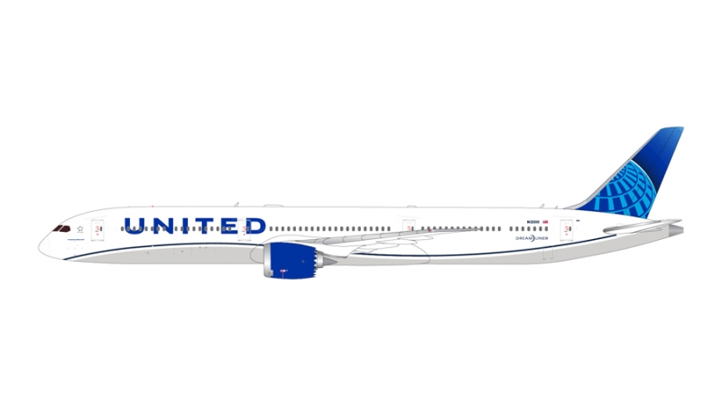 1:200 United Airlines B787- ...