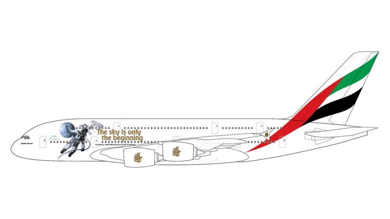 1:400 Emirates A380