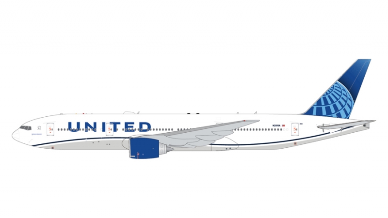 1:400 United Airlines B777- ...