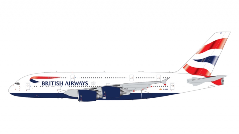 1:200 British Airways A380