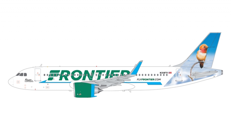1:200 Frontier Airlines A32 ...