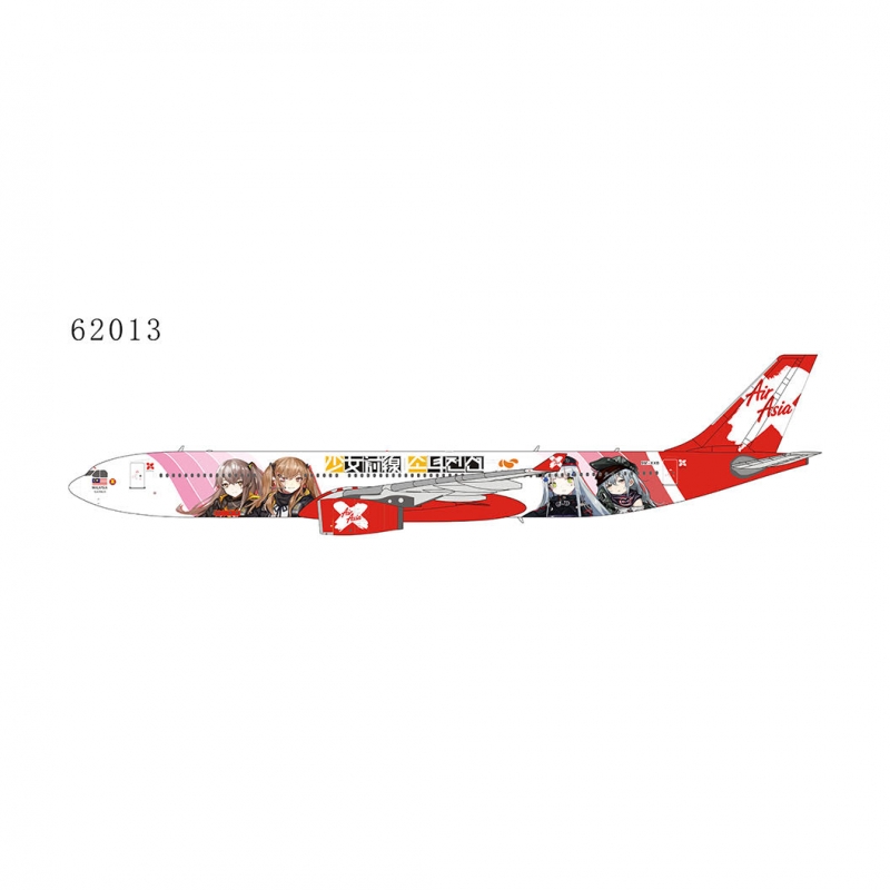 1:400 Air Asia X A330-300
