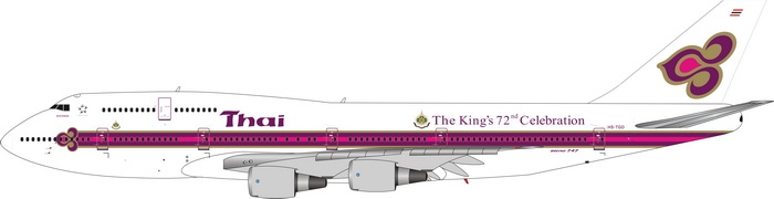 1:400 Thai Airways B747-200