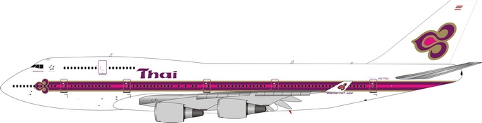 1:400 Thai Airways B747-400