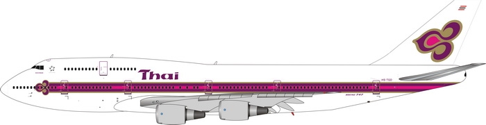 1:400 Thai Airways B747-200
