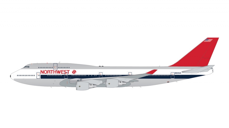 1:200 Northwest Airlines 74 ...