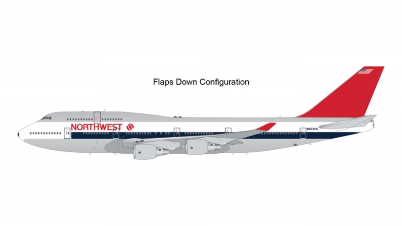 1:200 Northwest Airlines 74 ...